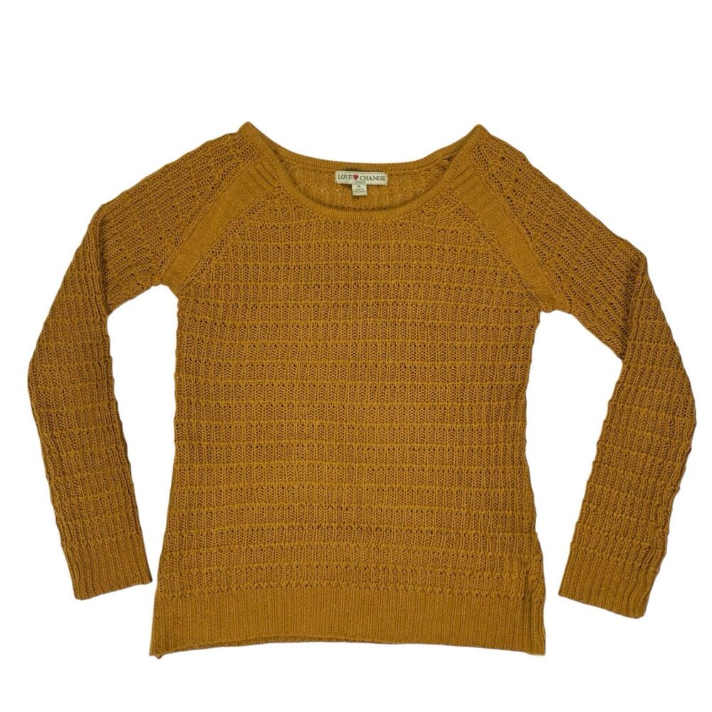 Lauren Ralph Lauren Mustard Crew Neck Sweater